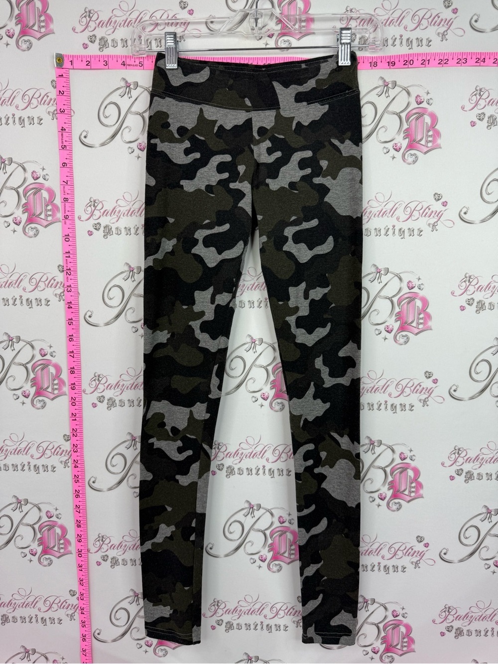Ripzone leggings tights Camo Leggings in Black & Olive